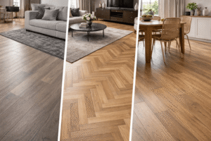 hybrid vs laminate vs herringbone